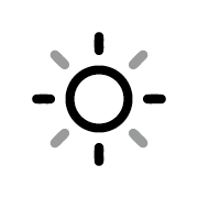 Brightness adjustment tailored to spatial scenarios